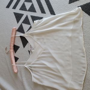 Chelsea28 White Camisole